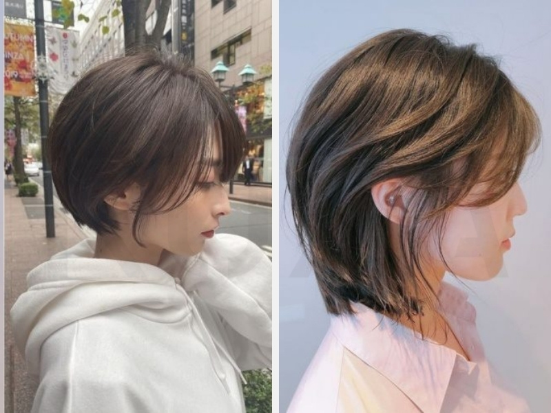 Kiểu bob layer tỉa nhiều tầng giúp chị em trông dịu dàng hơn