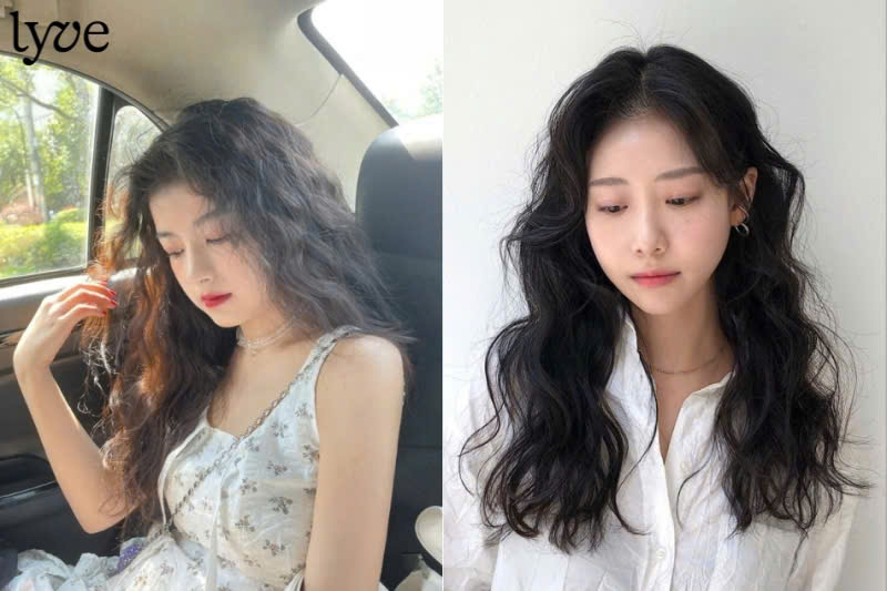 Tóc xù mì ngắn kết hợp mái thưa