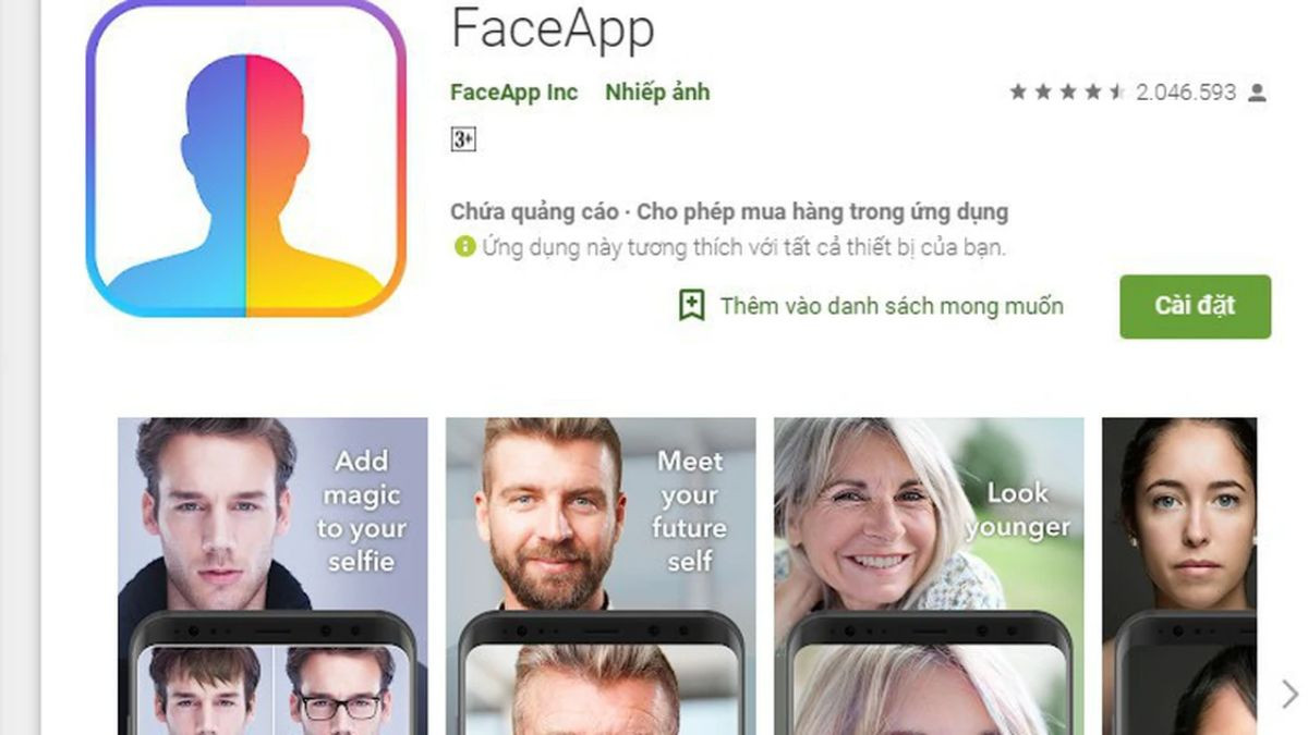 Ảnh một cô gái với mái tóc ngắn được chỉnh sửa trên ứng dụng FaceApp, minh họa khả năng quét khuôn mặt chọn kiểu tóc nữ.