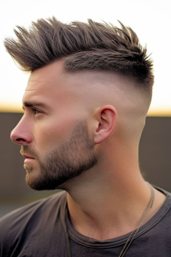 Asymmetrical Faux Hawk độc đáo