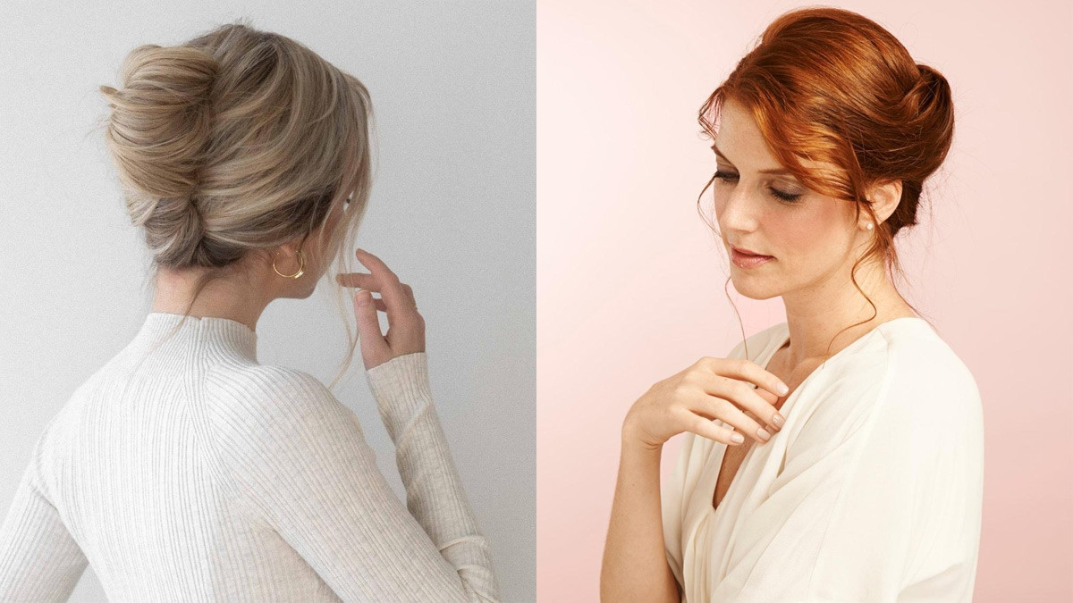 Búi tóc cao kiểu Pháp cực kỳ sang trọng và quý phái, là lựa chọn hoàn hảo cho các sự kiện đặc biệt