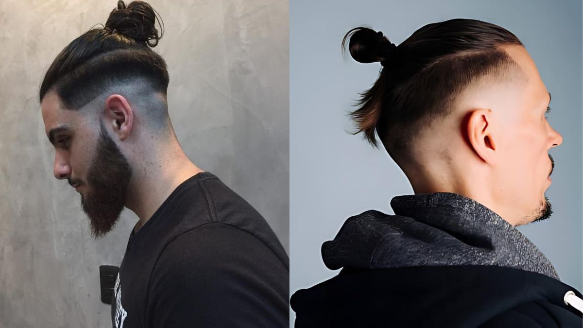 Các kiểu tóc nam dài buộc đẹp High Fade hiện đại