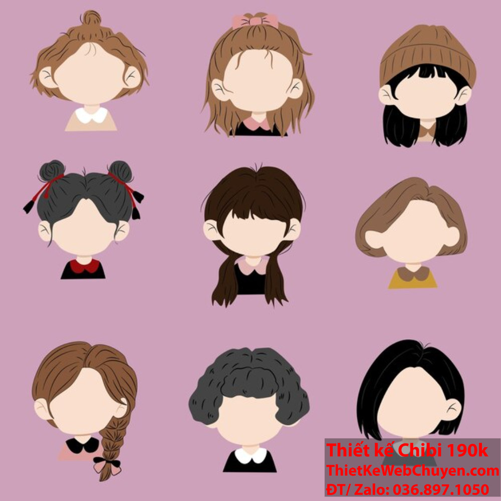 Chăm sóc tóc chibi