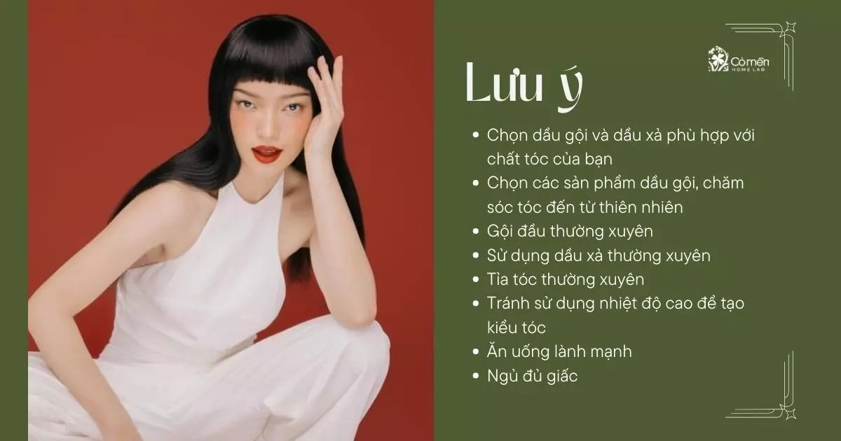 Chăm sóc tóc khỏe đẹp với chế độ ăn uống khoa học