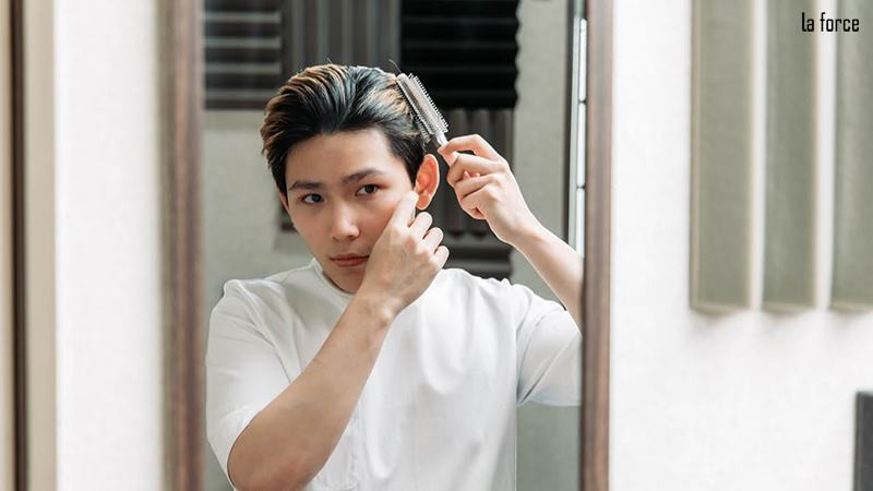 Chăm sóc tóc side part 5/5 uốn đúng cách tại nhà