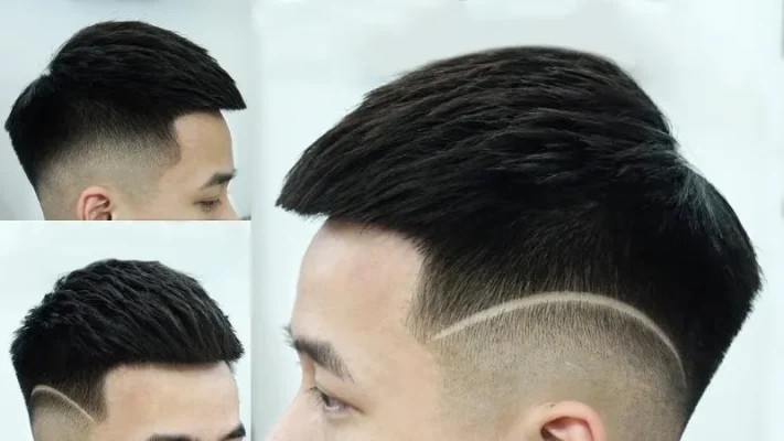 Chàng trai cá tính với kiểu tóc Mohawk ngắn