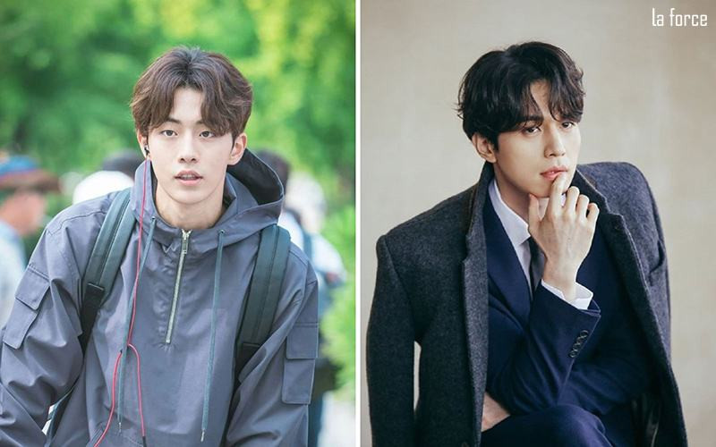 Chàng trai trẻ trung với tóc rẽ ngôi giữa uốn nhẹ nhàng