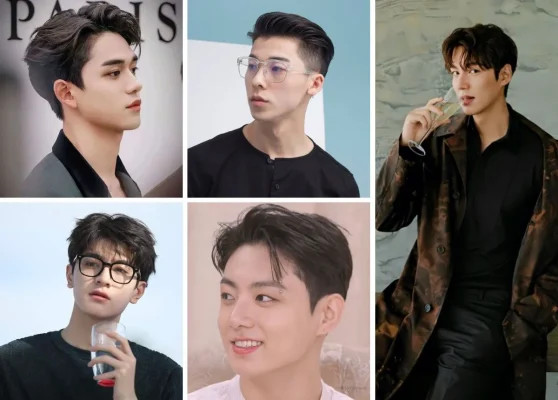 Chàng trai văn phòng với tóc layer bung nam Side Part, toát lên vẻ chuyên nghiệp