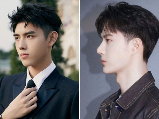 Chàng trai với khuôn mặt gầy đang tìm hiểu về các kiểu tóc nam đẹp phù hợp để gương mặt trông đầy đặn hơn