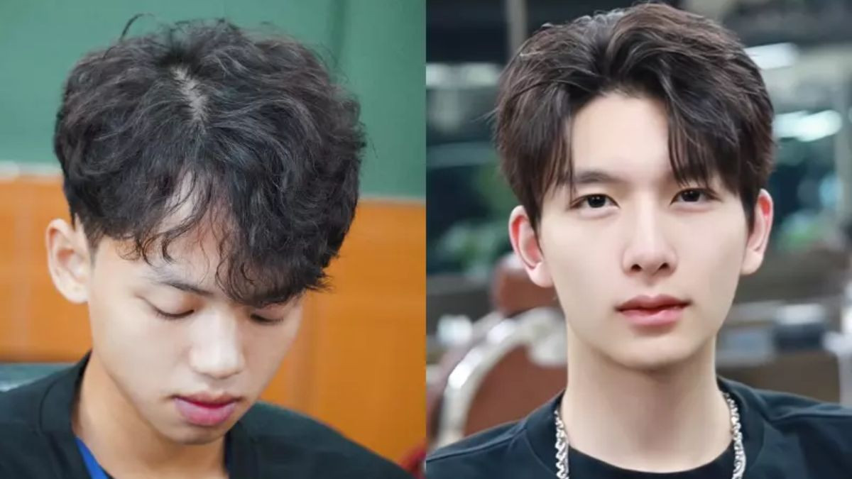 Chàng trai với kiểu tóc ruffled mullet 2 mái ấn tượng