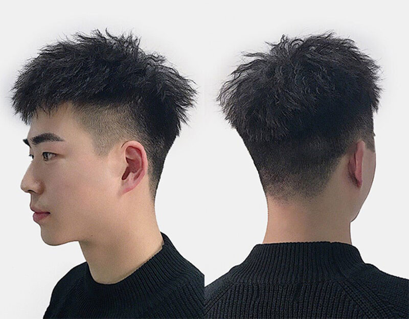 Chàng trai với kiểu tóc Undercut gọn gàng, một trong những xu hướng tóc nam hót 2023
