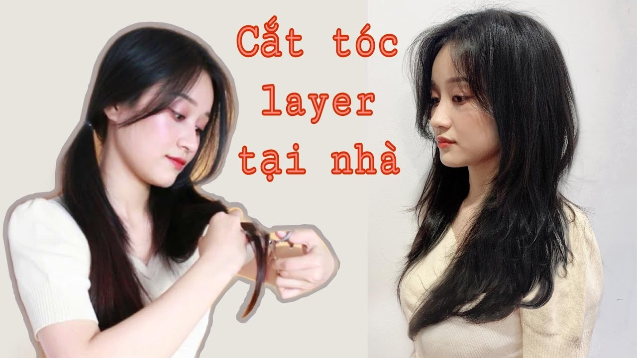 Chuẩn bị dụng cụ để tự tạo kiểu tóc ngắn mullet layer tại nhà một cách đơn giản.