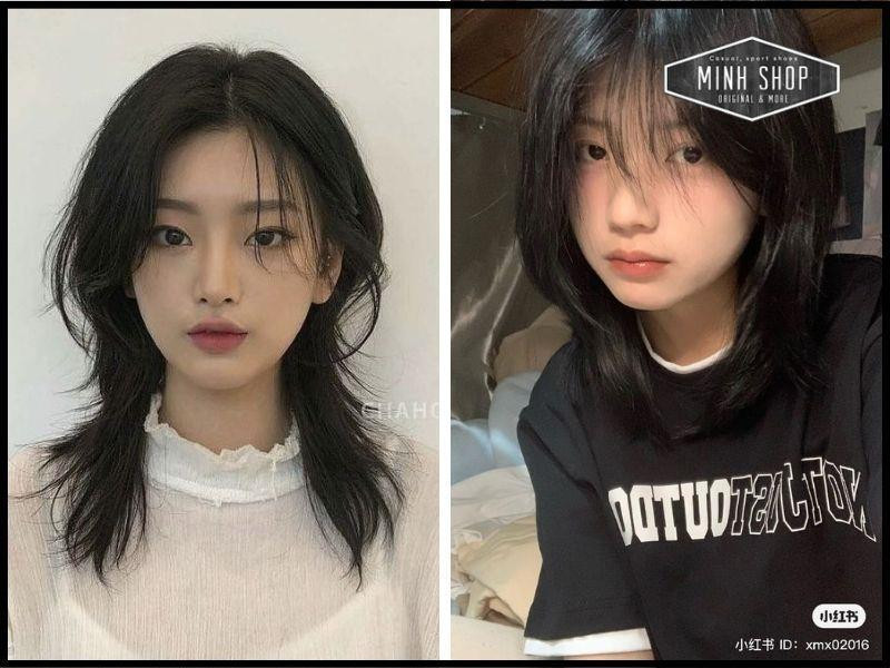 Cô gái với kiểu tóc mullet độc đáo, một trong những kiểu tóc hot trend 2024