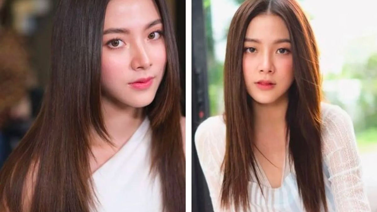 Cô gái với kiểu tóc ngắn uốn xoăn lơi nhẹ nhàng, toát lên vẻ đẹp năng động, tươi trẻ.