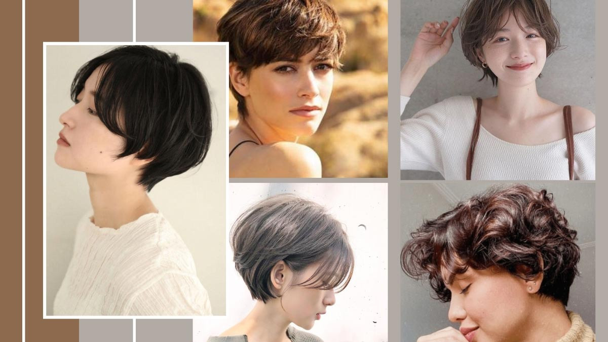 Cô gái với kiểu tóc tém gọn gàng, thể hiện sự năng động và cá tính trong kiểu tóc cho con gái.