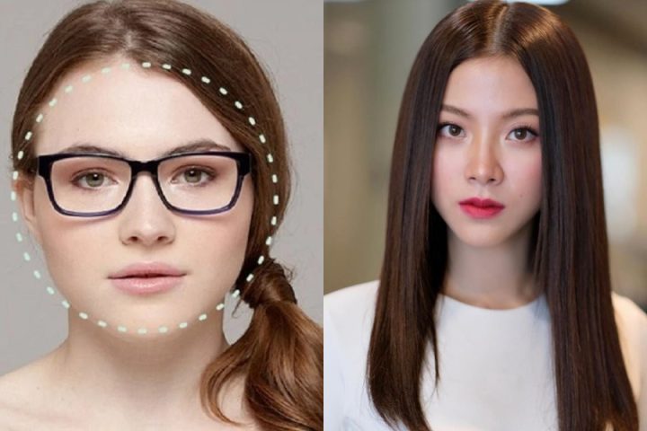 Cô gái với mái tóc layer dài mượt mà