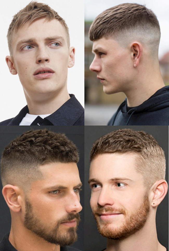 Crew Cut phù hợp mặt dài
