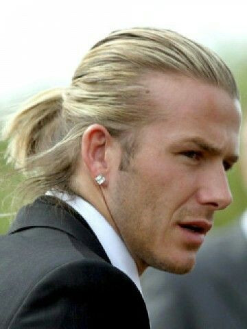 David Beckham tóc bạc cuốn hút