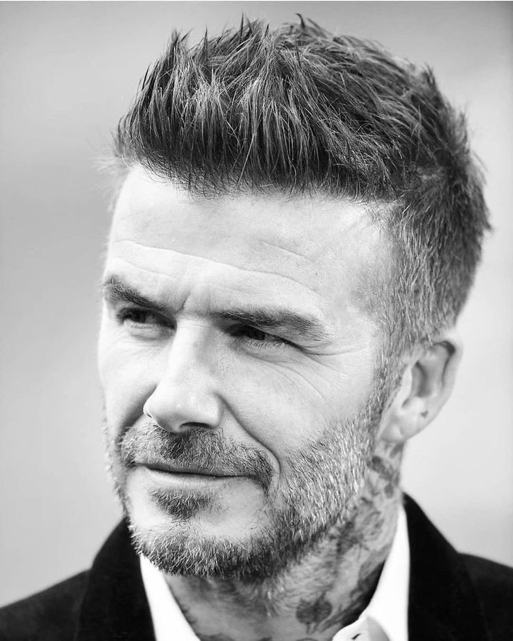 David Beckham với kiểu tóc Quiff
