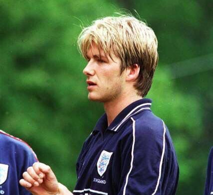 David Beckham với mái tóc Mullet cá tính