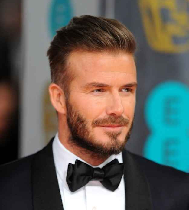 David Beckham với phong cách Pompadour