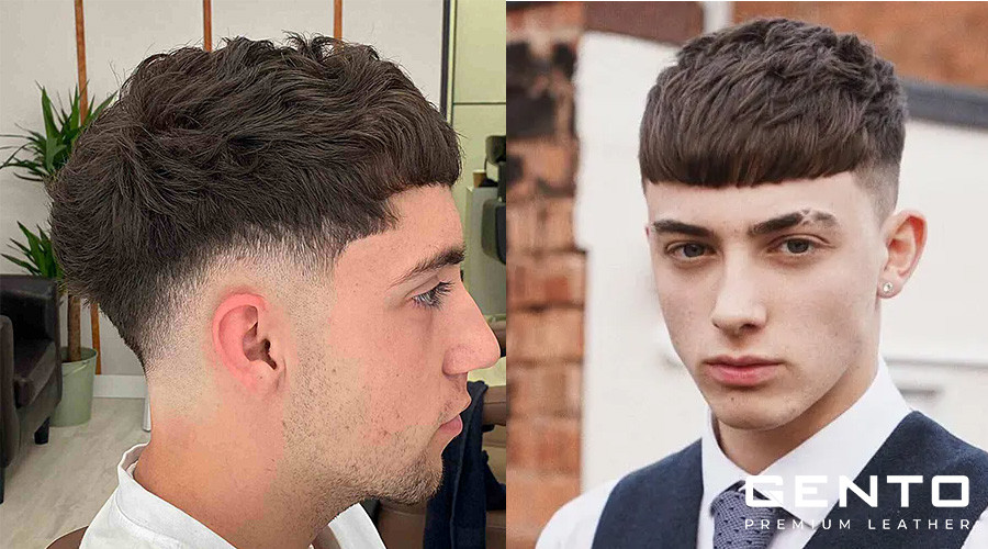 French Crop Undercut với phần mái dài thời thượng