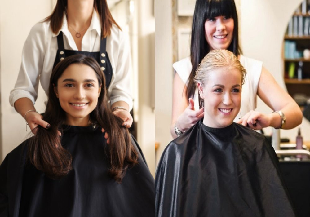 Giá cắt tóc layer uốn cụp hợp lý tại các salon
