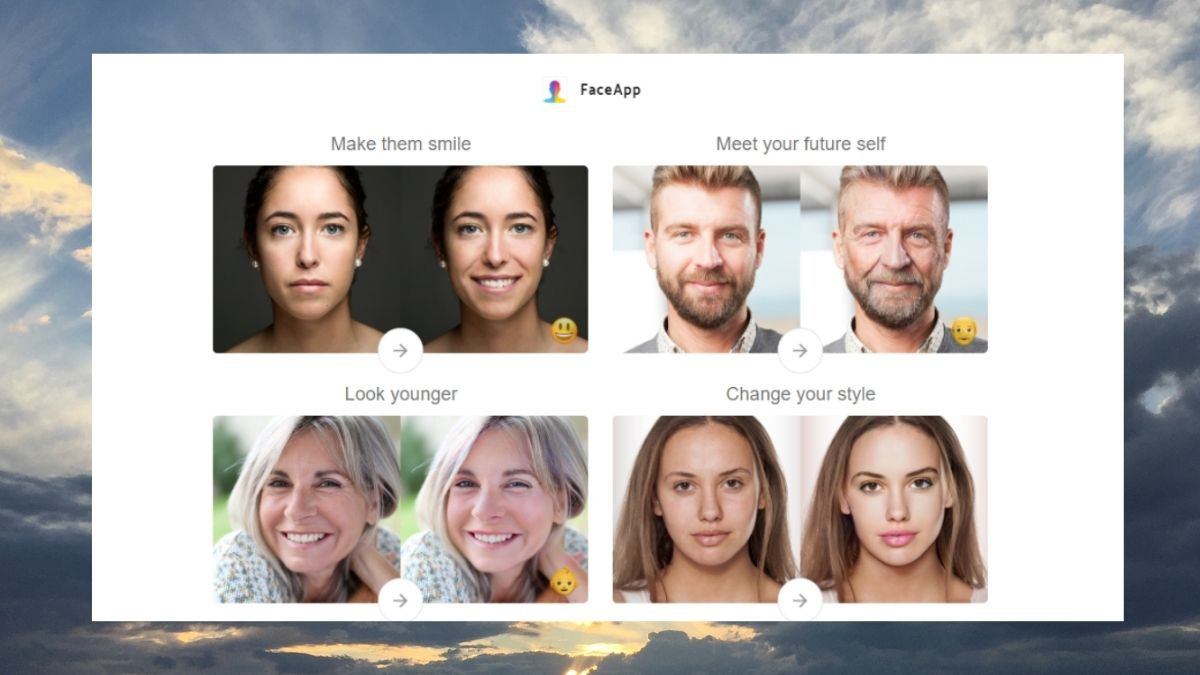 Giao diện FaceApp với tính năng thử kiểu tóc nam đa dạng, hỗ trợ người dùng tìm phong cách tóc phù hợp
