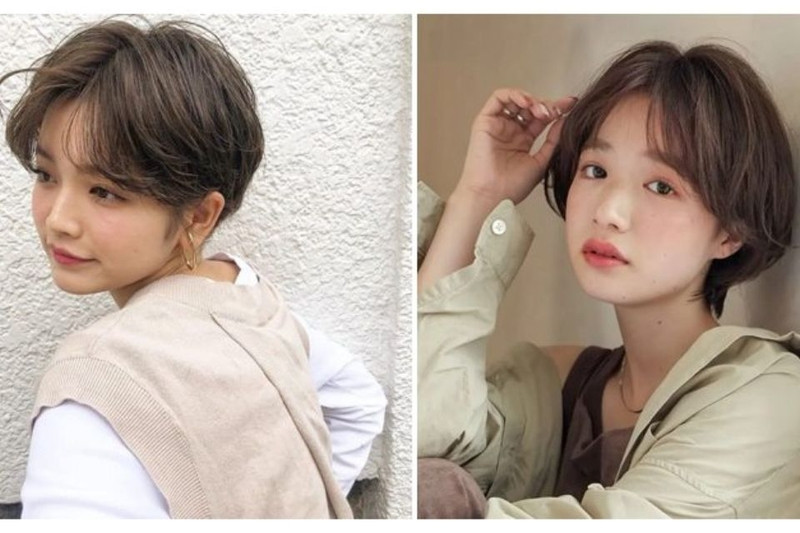 Hình ảnh kiểu tóc ngắn layer đẹp kiểu tomboy, thể hiện cá tính mạnh mẽ nhưng vẫn thân thiện và thu hút