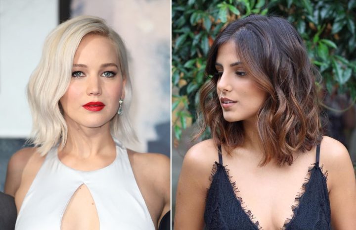 Jennifer Lawrence với kiểu tóc bob gợn sóng trẻ trung, năng động phù hợp cho phụ nữ tuổi 30.