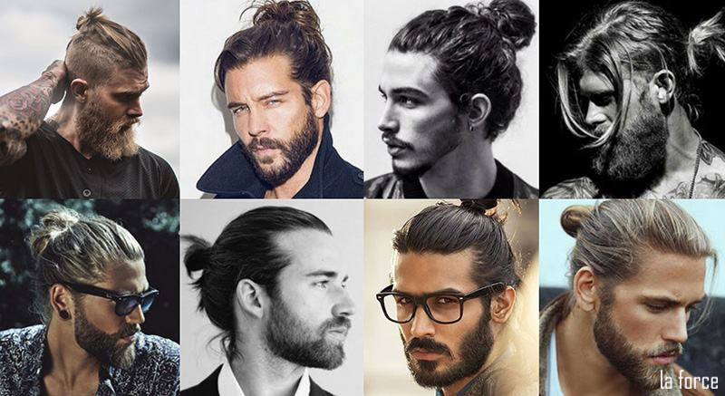 Khuôn mặt dài nam kết hợp râu và tóc ngắn tạo nét hài hòa