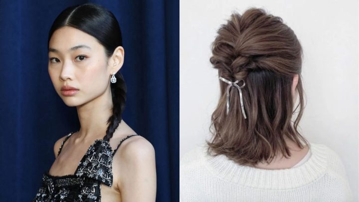 Kiểu bện tóc ngắn thanh lịch cho môi trường công sở