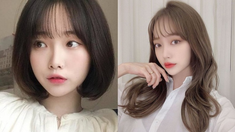 Kiểu mái ngố lưa thưa bồng bềnh