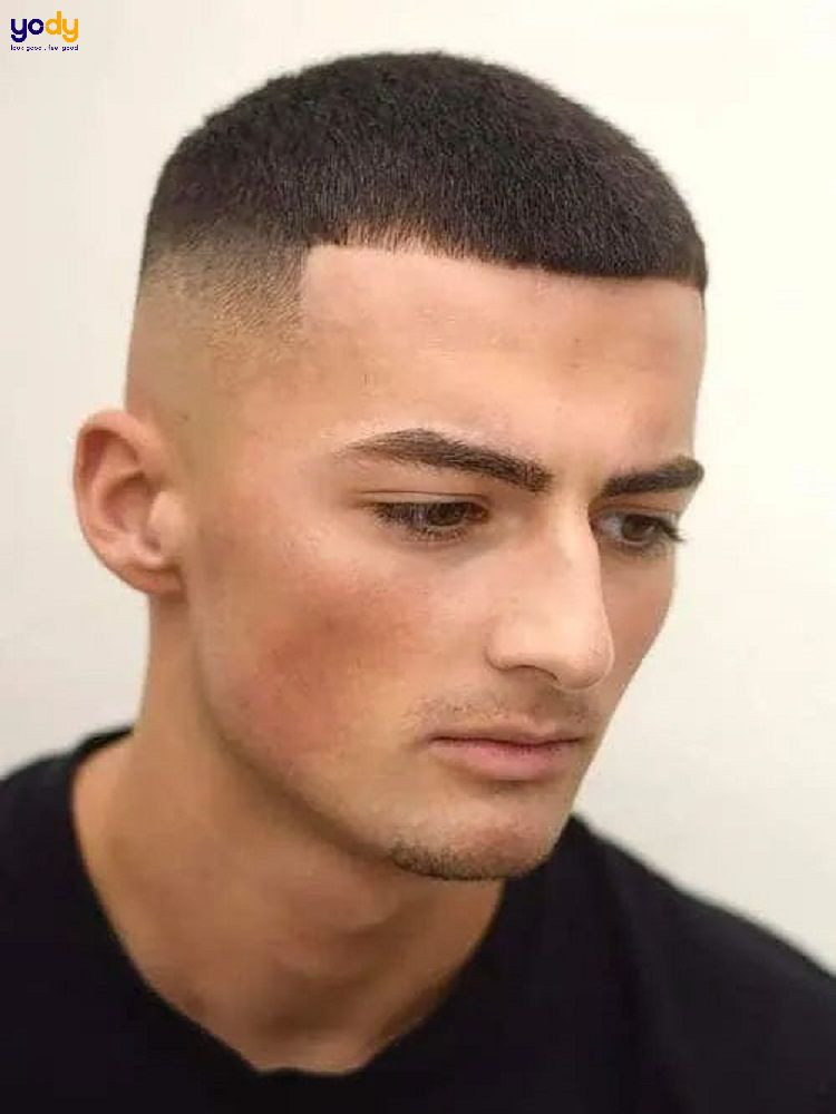 Kiểu tóc 3 phân nam với fade mượt mà