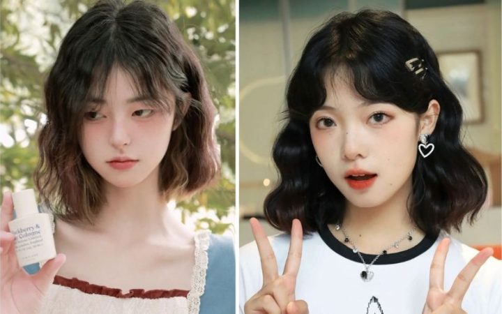 Kiểu tóc bấm phồng chân