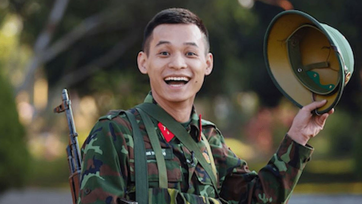 Kiểu tóc bộ đội ngắn gọn buzz cut