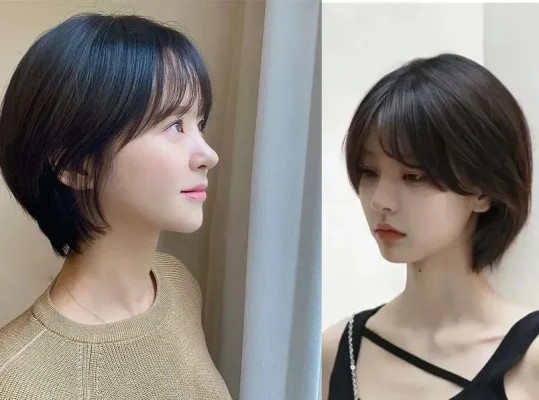Kiểu tóc bob lệch ngắn thời thượng cho quý cô tuổi 45