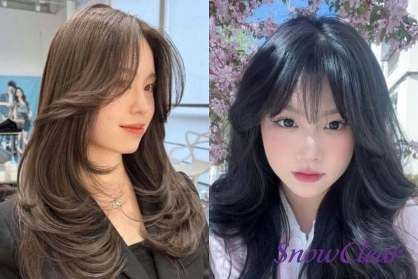 Kiểu tóc butterfly layer dài tạo vẻ ngoài dịu dàng và cuốn hút