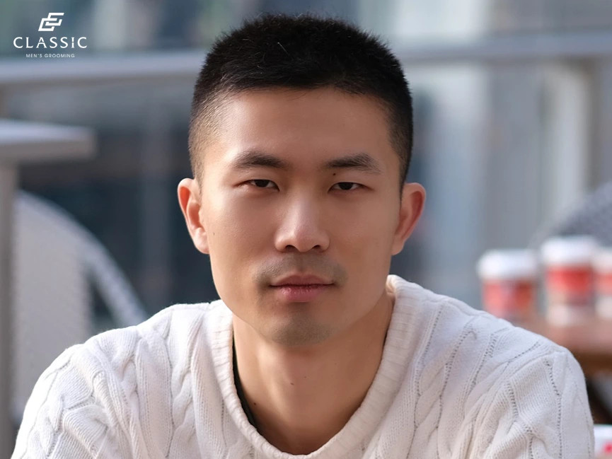 Kiểu tóc Buzz Cut mạnh mẽ, nam tính cho kiểu tóc ăn Tết nam cá tính