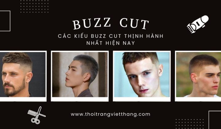 Kiểu tóc buzz cut mullet cá tính