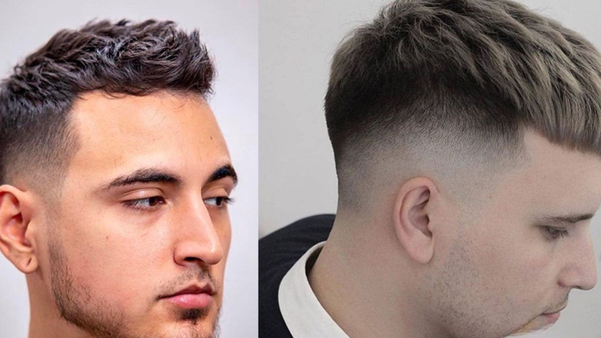 Kiểu tóc buzzcut gợn sóng nhẹ phù hợp với mặt tròn