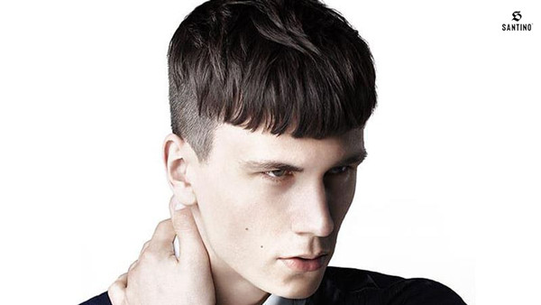 Kiểu tóc Caesar Cut gọn gàng