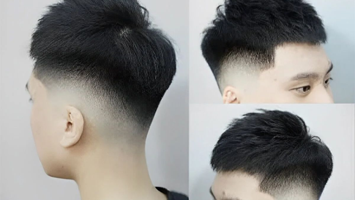 Kiểu tóc cắt 2 bên để mái Mohican mạnh mẽ