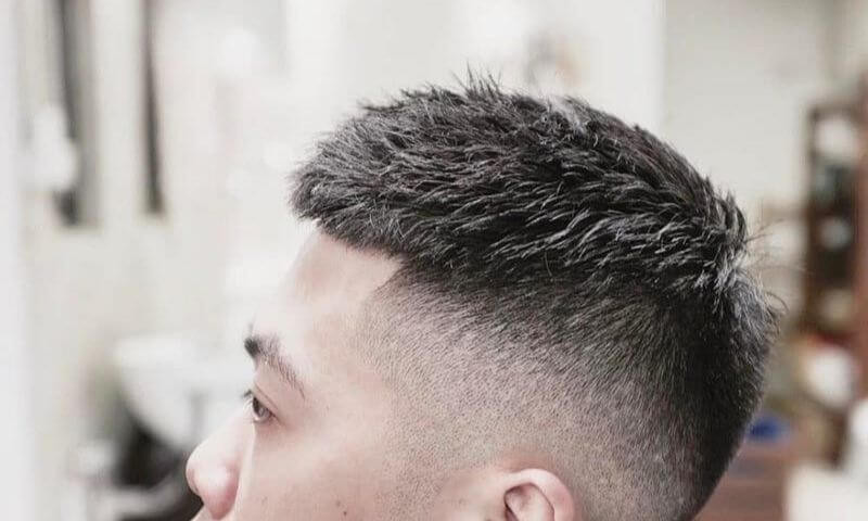 Kiểu tóc cho người hói chữ M Crewcuts