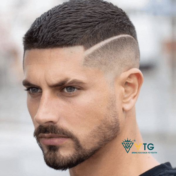 Kiểu tóc classic nam buzz cut cá tính