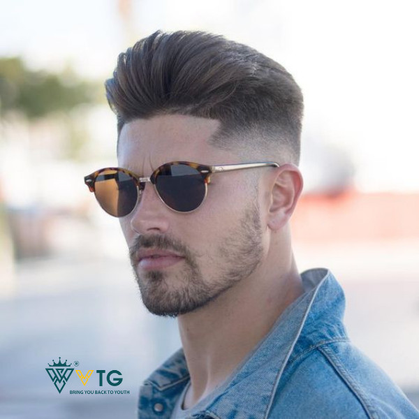 Kiểu tóc classic nam pompadour hiện đại