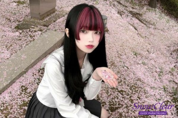 Kiểu tóc con sứa nữ mái bằng dễ thương, ngọt ngào