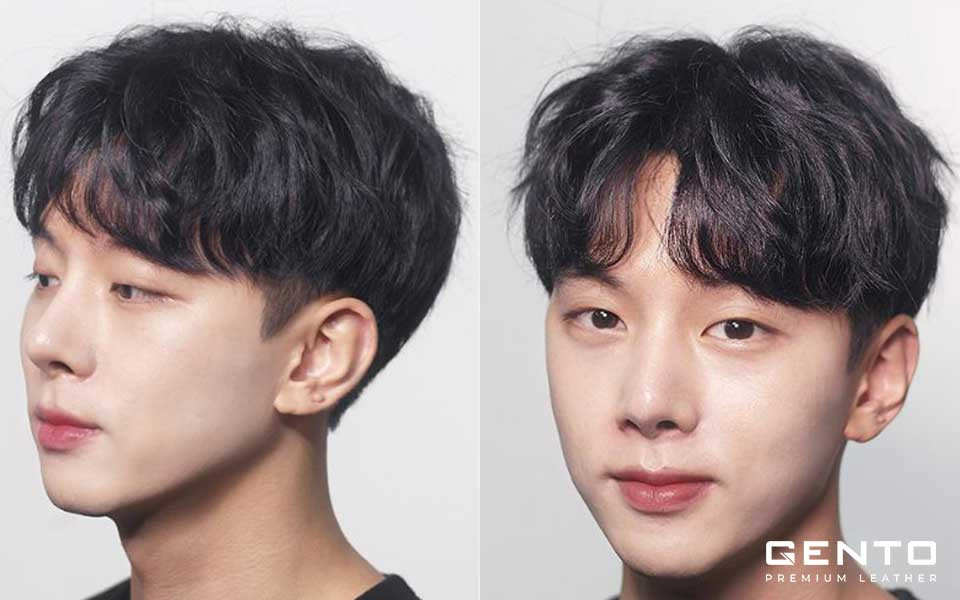 Kiểu tóc Crew Cut gọn gàng cho nam mặt tròn béo