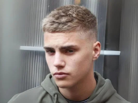 Kiểu tóc Crew Cut gọn gàng, mạnh mẽ