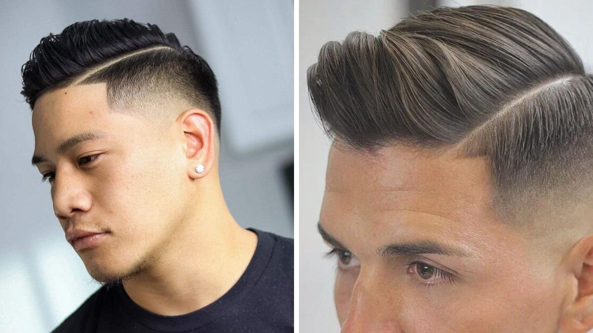 Kiểu tóc Crop nam Angular Fringe sắc nét